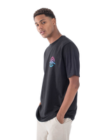 The Hurley Mens Resort Livin T-Shirt in Black