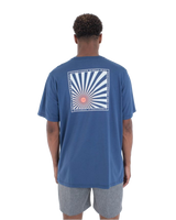 The Hurley Mens Rayz Up T-Shirt in Abyss