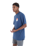The Hurley Mens Rayz Up T-Shirt in Abyss