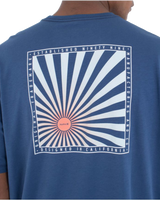 The Hurley Mens Rayz Up T-Shirt in Abyss