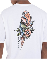 The Hurley Mens Parrot Lad T-Shirt in White