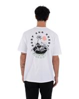 The Hurley Mens Floatin T-Shirt in White