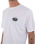 The Hurley Mens Floatin T-Shirt in White