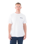 The Hurley Mens Four Corners T-Shirt in White