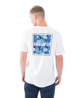 The Hurley Mens Four Corners T-Shirt in White