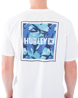 The Hurley Mens Four Corners T-Shirt in White