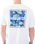 The Hurley Mens Four Corners T-Shirt in White