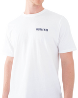 The Hurley Mens Four Corners T-Shirt in White