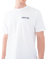 The Hurley Mens Four Corners T-Shirt in White