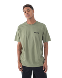 The Hurley Mens Four Corners T-Shirt in Malverde