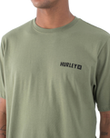 The Hurley Mens Four Corners T-Shirt in Malverde
