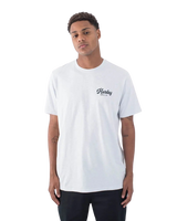 The Hurley Mens Raceway Slub T-Shirt in Platinum