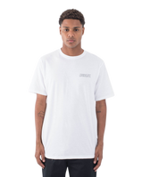 The Hurley Mens Fastlane Lined T-Shirt in White