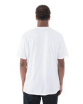 The Hurley Mens Fastlane Lined T-Shirt in White