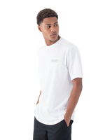 The Hurley Mens Fastlane Lined T-Shirt in White