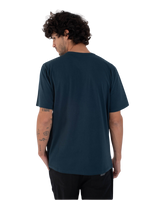 The Globe T-Shirt in Armored Navy