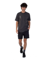 The Hurley Mens H2O-Dri Storm Chasing T-Shirt in Dark Stone Grey