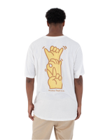 The Hurley Mens Okay T-Shirt in Barley Bone