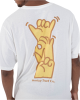 The Hurley Mens Okay T-Shirt in Barley Bone