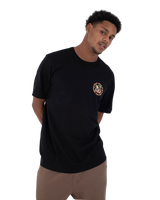 Hawaiian Island T-Shirt in Black