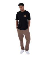 Hawaiian Island T-Shirt in Black