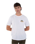 The Hurley Mens Alobhrah T-Shirt in White