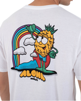 The Hurley Mens Alobhrah T-Shirt in White