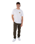 The Hurley Mens Alobhrah T-Shirt in White