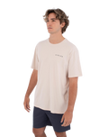 The Hurley Mens Cycles Of The Earth T-Shirt in Bone