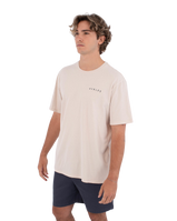 The Hurley Mens Cycles Of The Earth T-Shirt in Bone