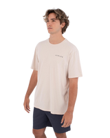 The Hurley Mens Cycles Of The Earth T-Shirt in Bone