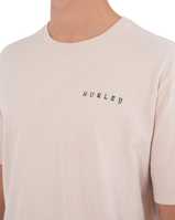 The Hurley Mens Cycles Of The Earth T-Shirt in Bone