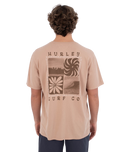 The Hurley Mens Cycles Of The Earth T-Shirt in Bristlecone