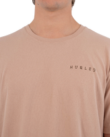 The Hurley Mens Cycles Of The Earth T-Shirt in Bristlecone
