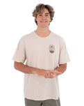 The Hurley Mens Seclusion T-Shirt in Bone