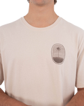 The Hurley Mens Seclusion T-Shirt in Bone