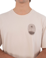 The Hurley Mens Seclusion T-Shirt in Bone