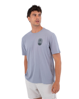 The Hurley Mens Seclusion T-Shirt in Worker Blue