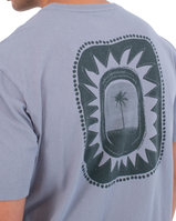 The Hurley Mens Seclusion T-Shirt in Worker Blue