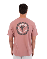 The Hurley Mens Palm T-Shirt in Phantom Rose