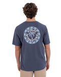 The Hurley Mens Palm T-Shirt in Monsoon