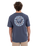 The Hurley Mens Palm T-Shirt in Monsoon