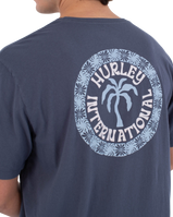The Hurley Mens Palm T-Shirt in Monsoon