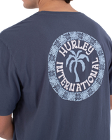 The Hurley Mens Palm T-Shirt in Monsoon