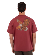 The Hurley Mens Fly T-Shirt in Cherry
