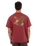 The Hurley Mens Fly T-Shirt in Cherry