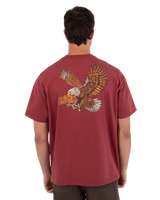 The Hurley Mens Fly T-Shirt in Cherry