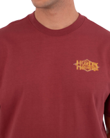 The Hurley Mens Fly T-Shirt in Cherry