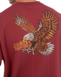 The Hurley Mens Fly T-Shirt in Cherry