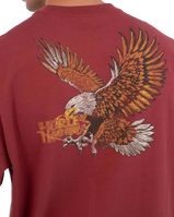 The Hurley Mens Fly T-Shirt in Cherry